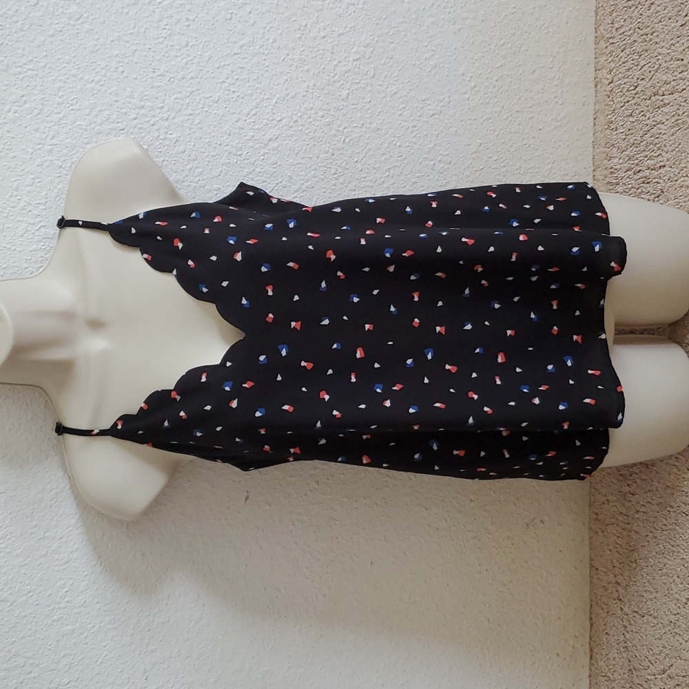 Socialite Scalloped Tank Top